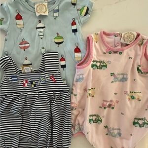 Beaufort Bonnet - 18-24 Mos - Summer Bundle (EUC)